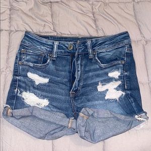 american eagle jean shorts